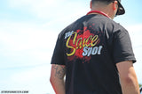 The Sauce Spot Classic Logo:  BLACK T-Shirt