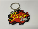 The Sauce Spot RUBBER KEYCHAIN