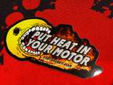 The Sauce Spot      "Heat In Your Motor” Sticker