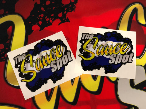 The Sauce Spot "EL SALVADOR" Sticker