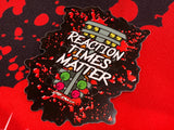 The Sauce Spot      "Reaction Times Matter” Sticker