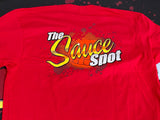 The Sauce Spot Classic Logo: RED T-Shirt
