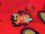 The Sauce Spot RUBBER KEYCHAIN